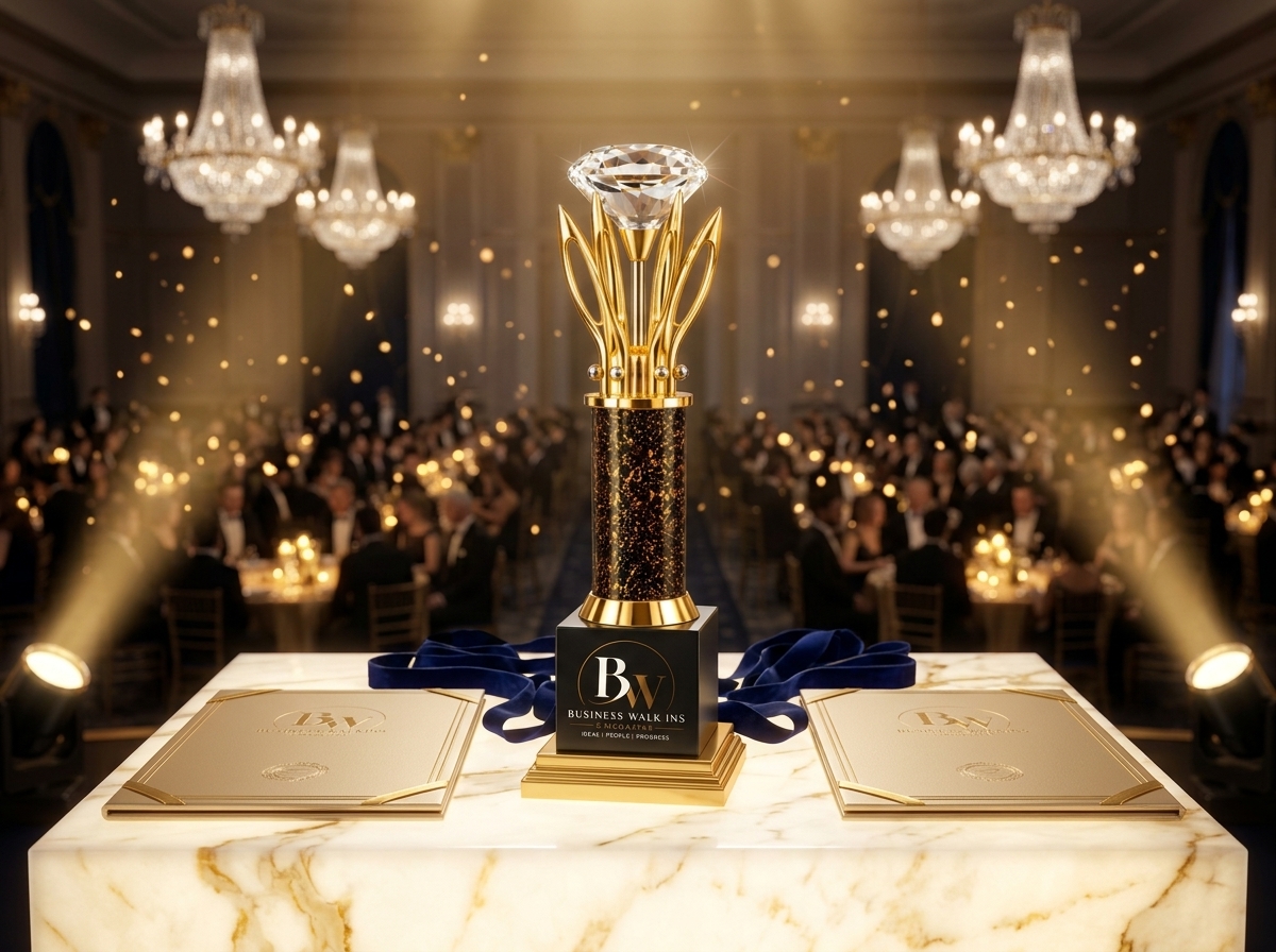 Indian Iconic Excellence Award 24K Gold Trophy and Citation Showcase - Business Walkins