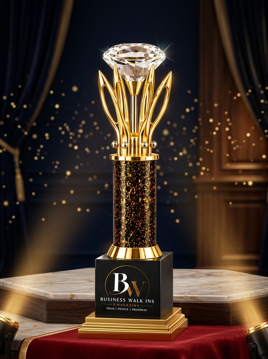 Indian Iconic Excellence Award Trophy- Business Walkins